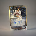 2025 Bowman Chrome Tate Southisene 1st Bowman Auto CPA-TS Atlanta Braves On Card