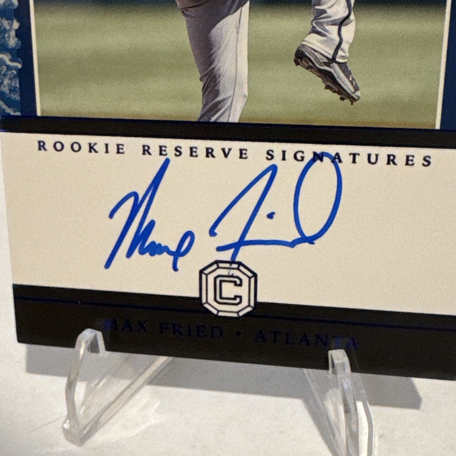 Panini 2018 Cornerstones Max Fried Atlanta Braves Rookie Auto RRS-MF