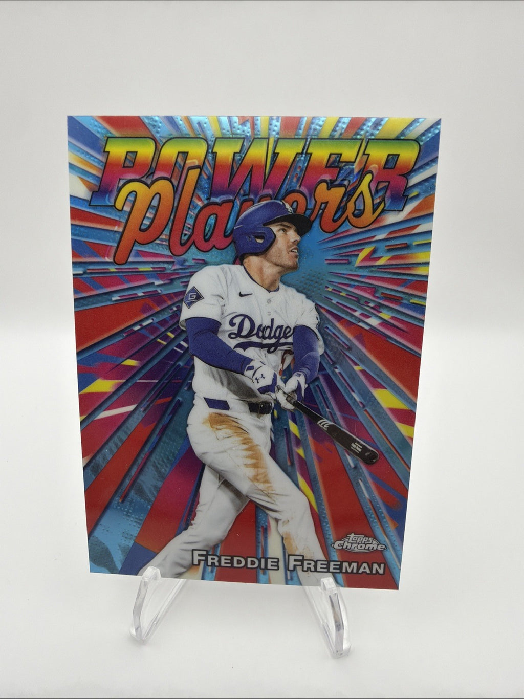2025 Topps Chrome Update Series - Power Players Freddie Freeman #PP-40