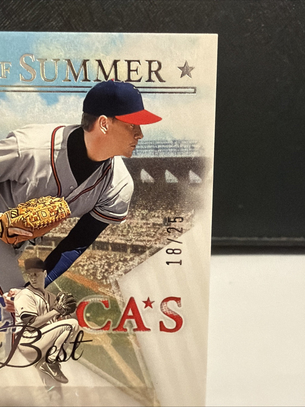 2024 Panini Boys of Summer Tom Glavine America’s Best Auto /25 Braves HOF