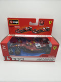 FERRARI SF-25 #44 HAMILTON FORMULA ONE F1 (2025) 1/43 MODEL BY BBURAGO 36853 LH