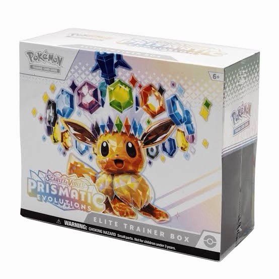 Prismatic Evolutions - Elite Trainer Box (ETB) - Pokemon TCG - New & Sealed #73