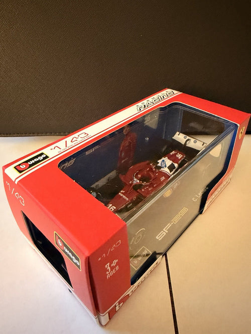 1:43 Bburago Premium F1 SF-25 Charles LeClerc 16 Ferrari Formula 1 Racing Car