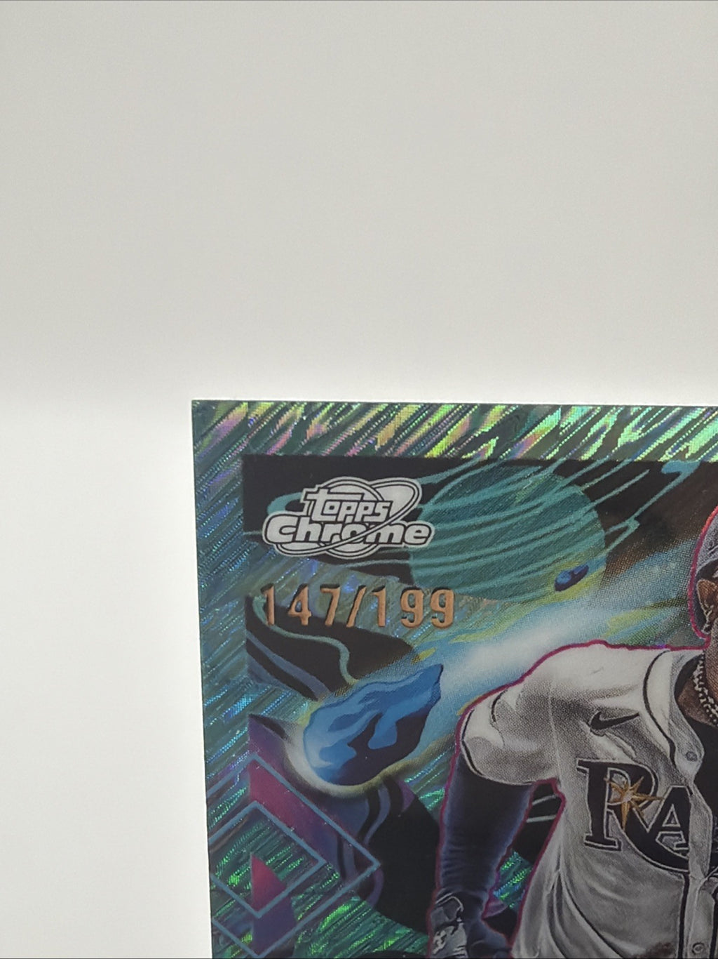 2025 Topps Cosmic Chrome Junior Caminero Nucleus Refractor #148 Rays