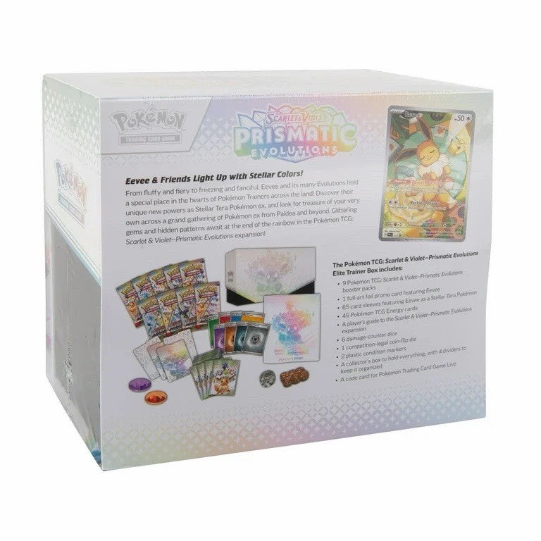 Prismatic Evolutions - Elite Trainer Box (ETB) - Pokemon TCG - New & Sealed #73