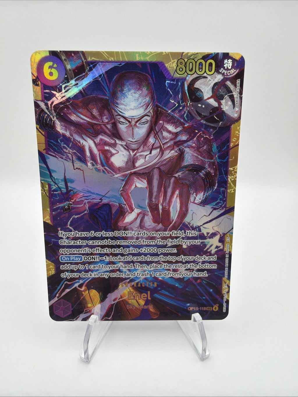 Enel (OP15-118) OP15-118 Adventure on Kami's Island Foil