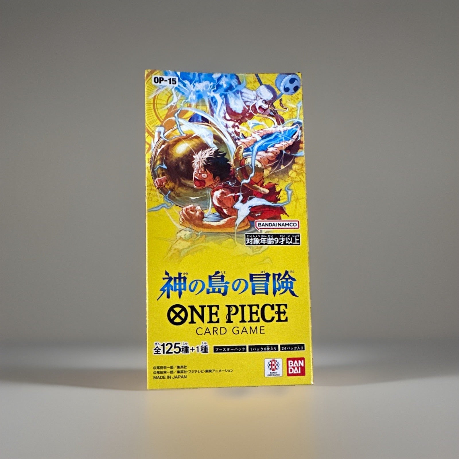 One Piece Card Game Adventure on Kami’s Island OP-15 Booster Box – Japanese
