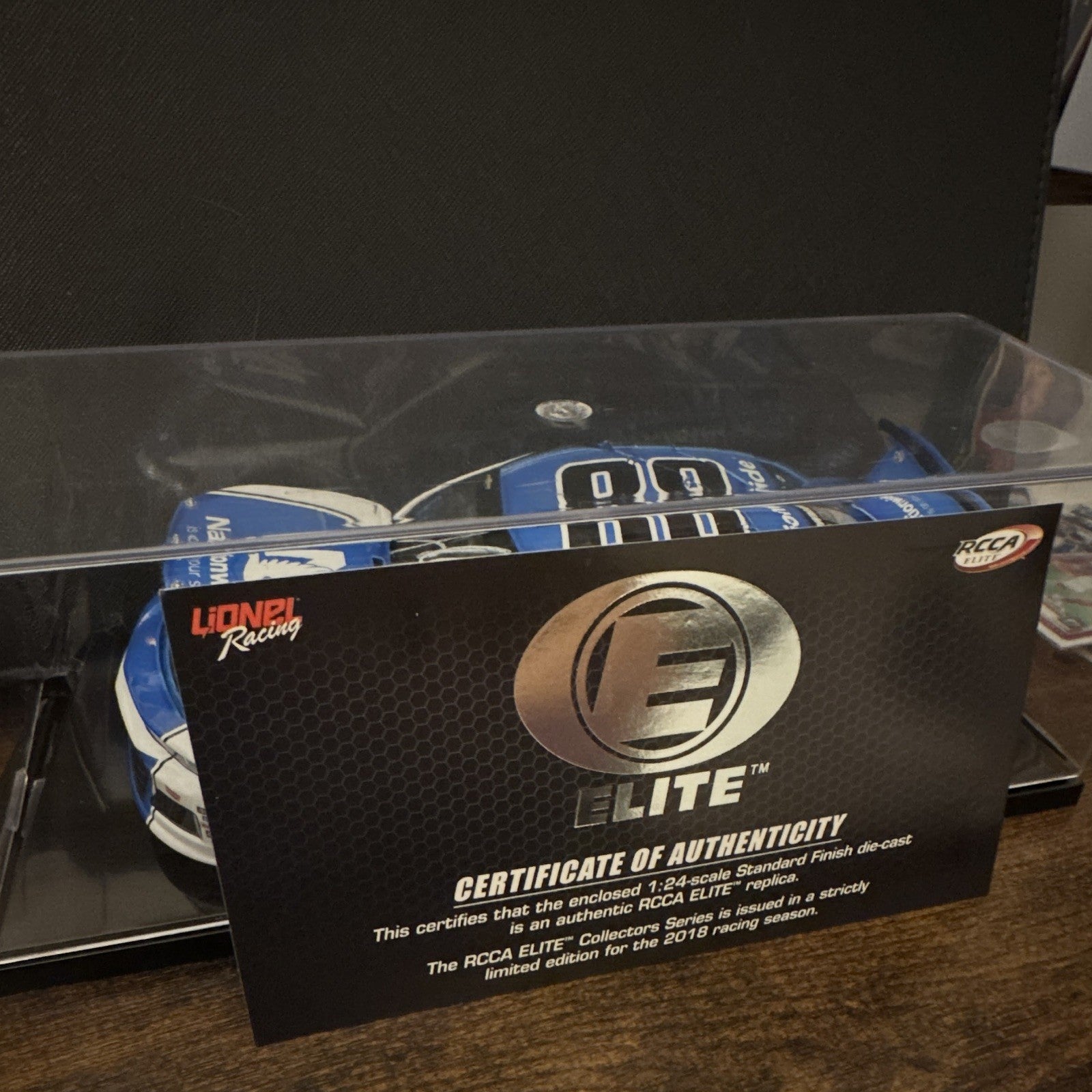2018 Alex Bowman #88 Nationwide Signed Lionel RCCA Elite 1:24 Diecast w/ 2 COAs