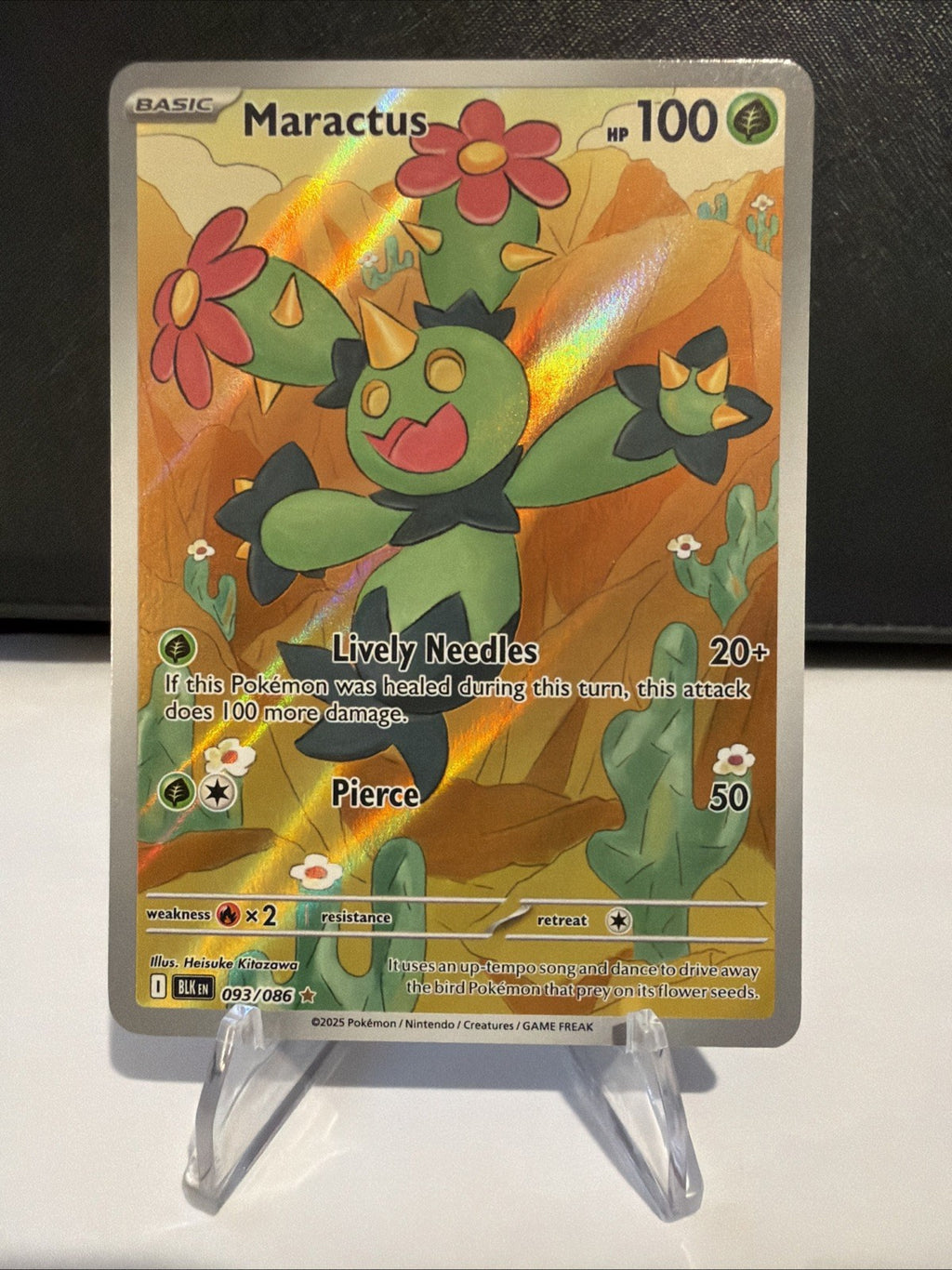 Maractus 093/086 Sv: Black Bolt Holo
