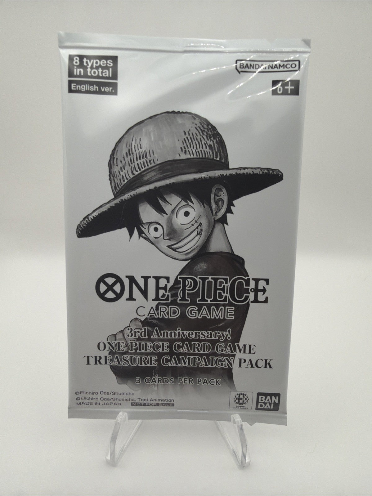 One Piece Card Game 3rd ANNIVERSARY TREASURE CAMPAIGN PACK  NEW   SEALED
