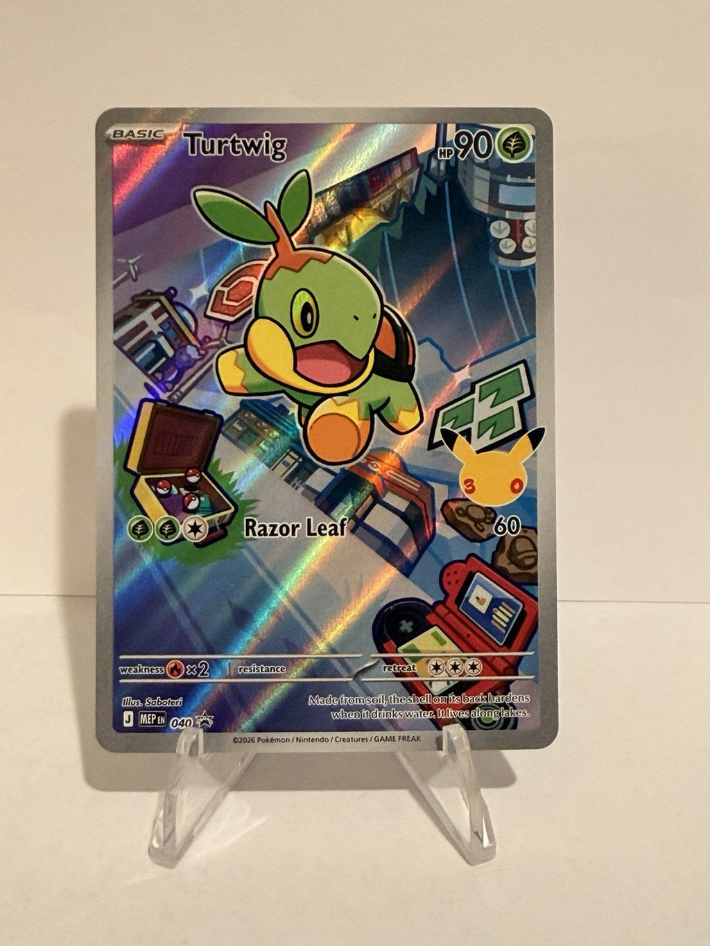 First Partner Series 1 Sinnoh Set (Turtwig, Chimchar, Piplup) - NM Pokémon TCG