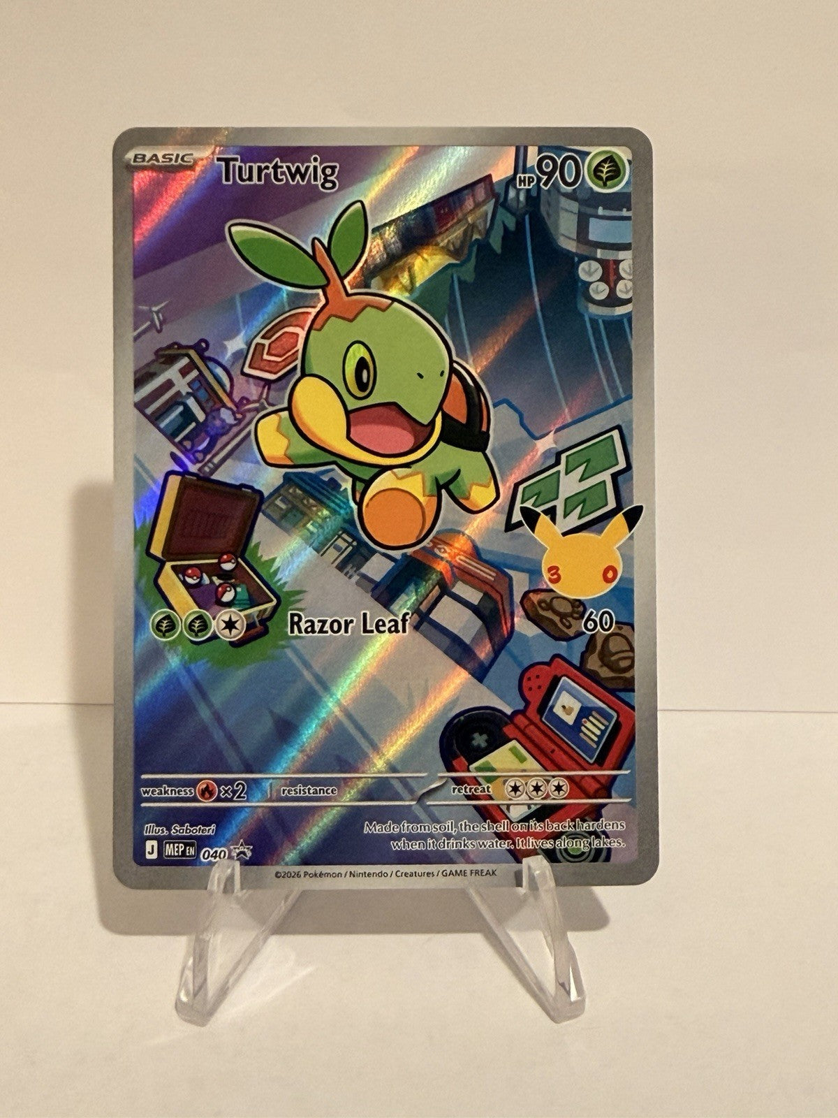 First Partner Series 1 Sinnoh Set (Turtwig, Chimchar, Piplup) - NM Pokémon TCG