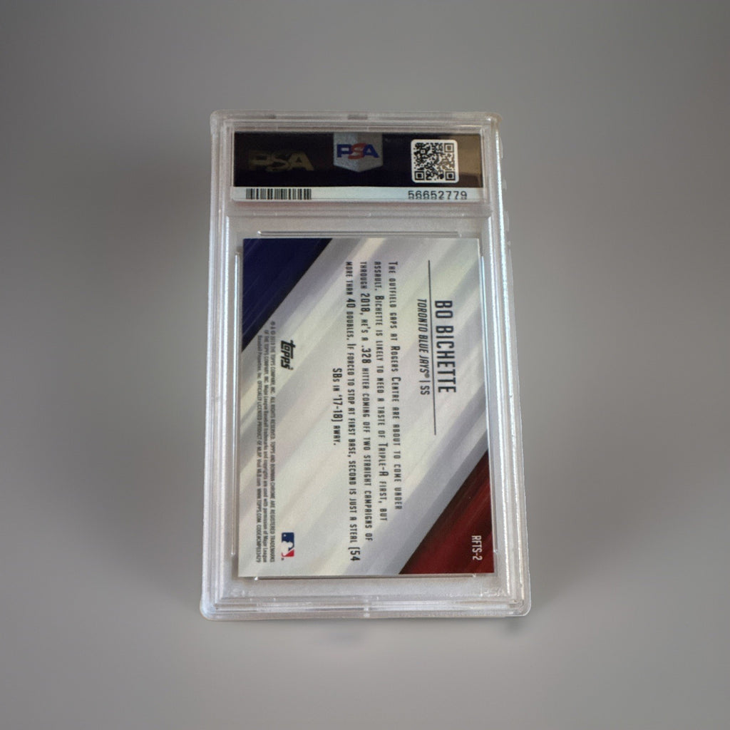 2019 Bowman Mega Box Bo Bichette Ready For The Show #RFTS-2 PSA 10 Gem Mint