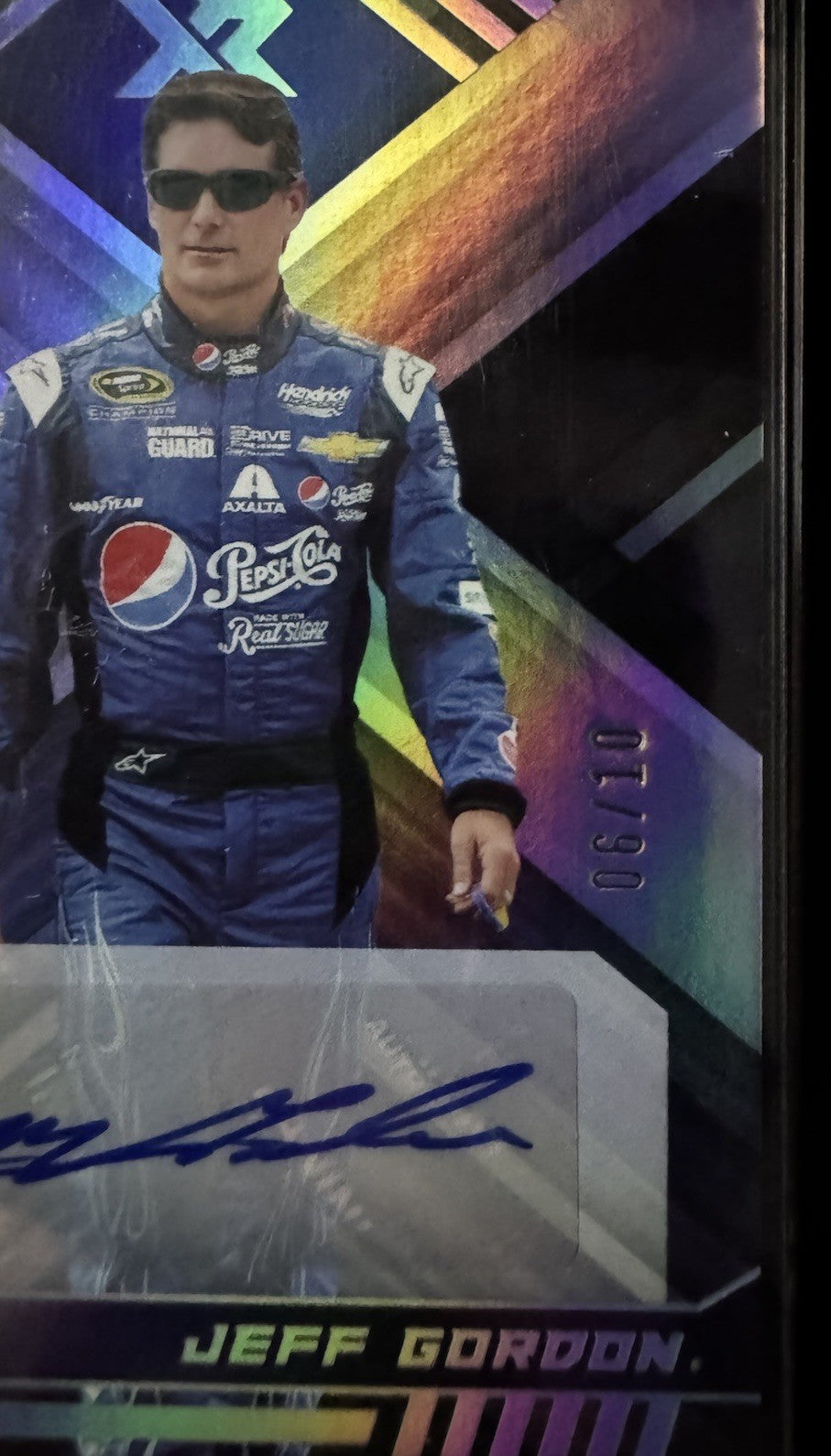 2023 Panini XR Jeff Gordon Auto #6/10!!! Pepsi Autograph Hendrick Motors NASCAR