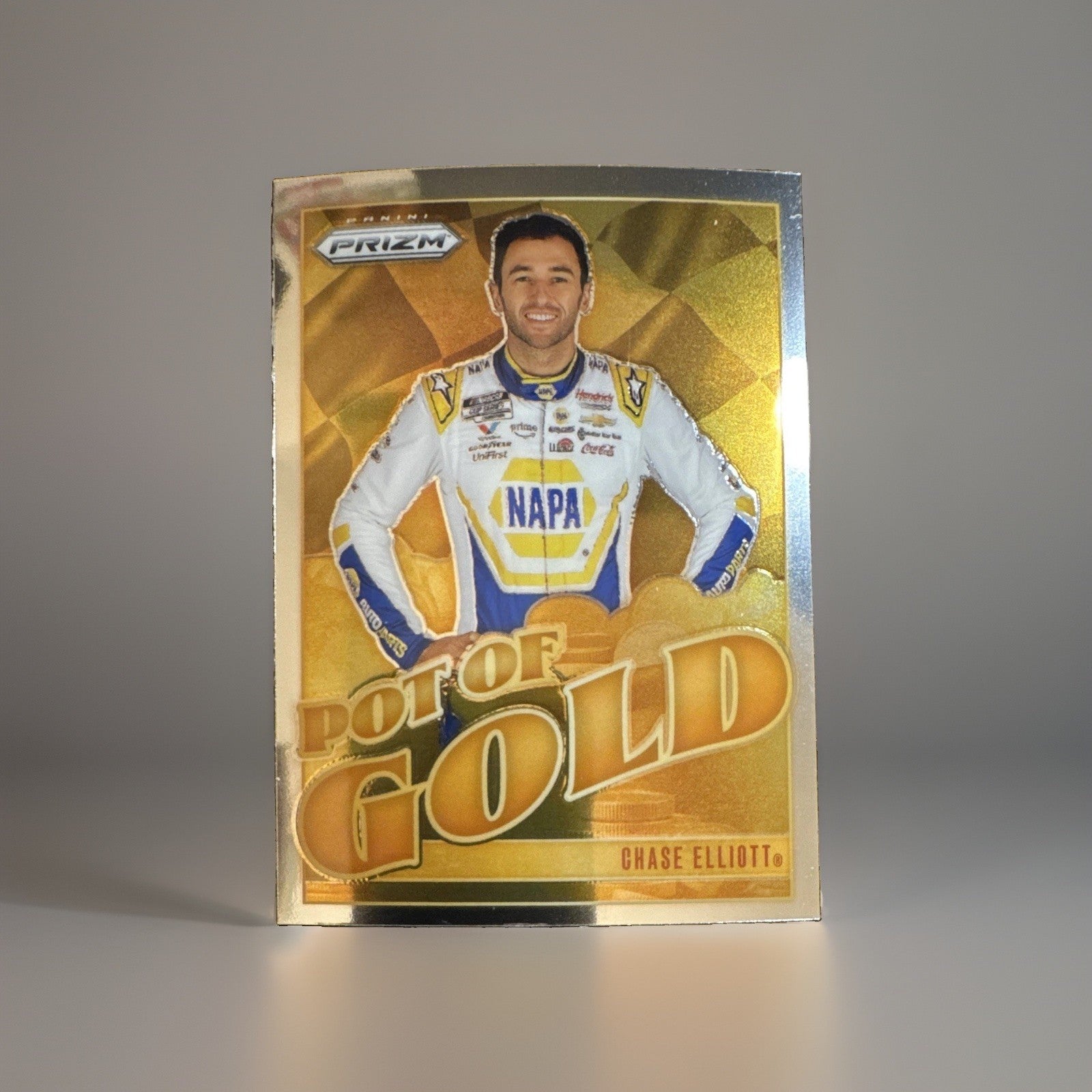 Panini 2025 Prizm Racing Chase Elliott Hendrick Motorsports Pot of Gold #3