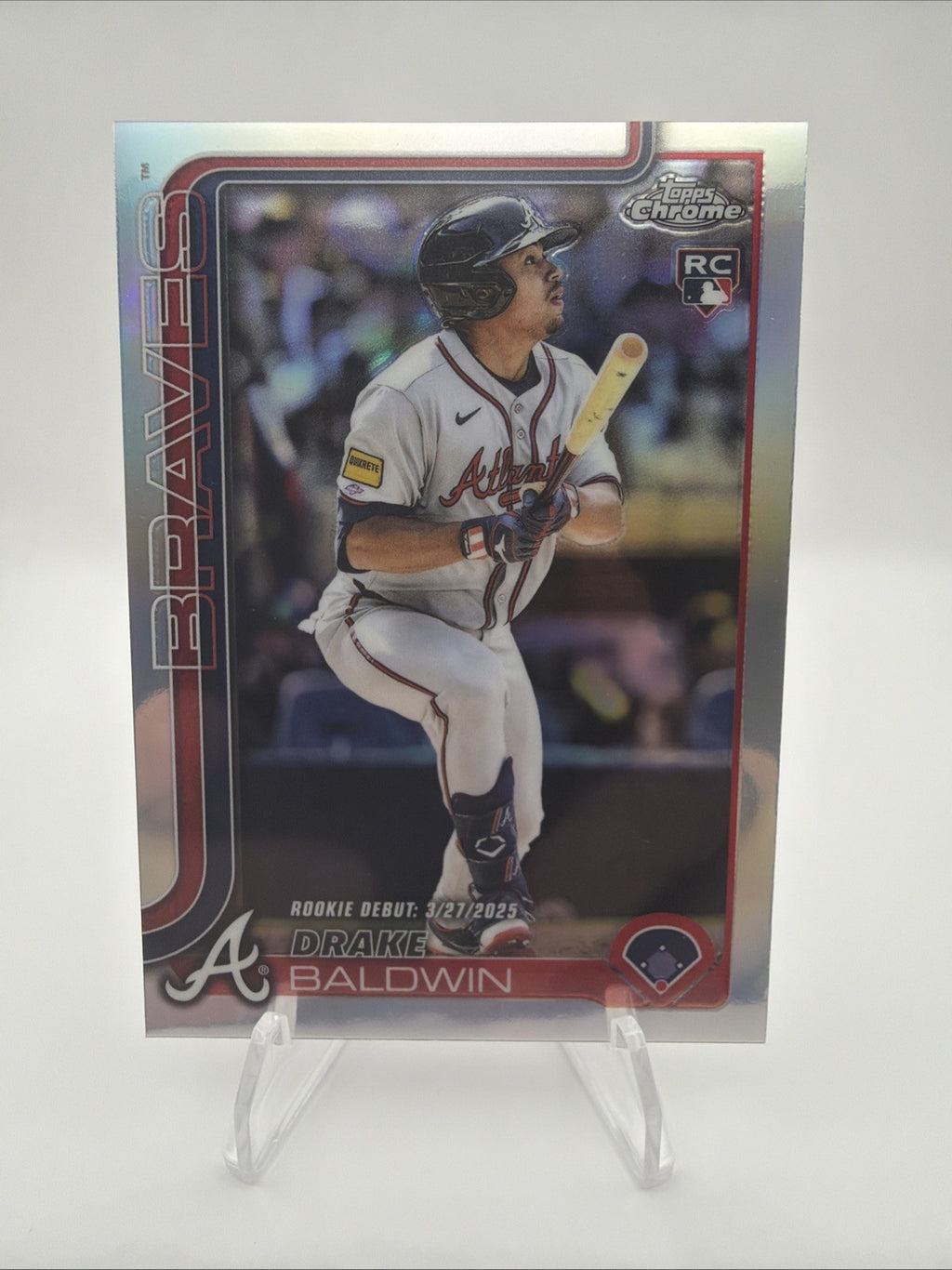2025 Topps Chrome Update Series - Rookie Debut Drake Baldwin #USC88 Refractor...
