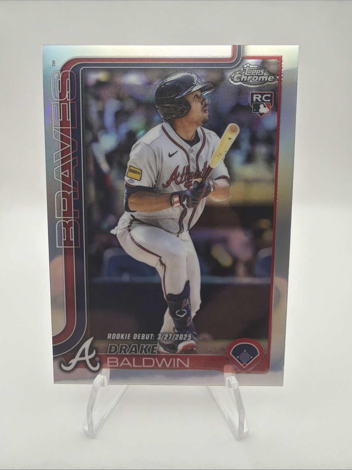 2025 Topps Chrome Update Series - Rookie Debut Drake Baldwin #USC88 Refractor...