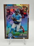 2026 Topps Future Stars Cam Ward Tennessee Titans Leather Parallel #264