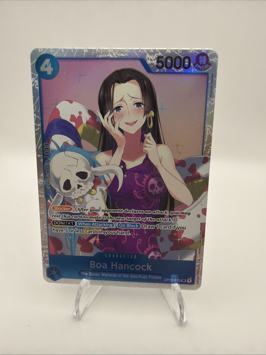 Boa Hancock (OP01-078) (Alternate Art) OP01-078 Premium Booster -The Best- Foil
