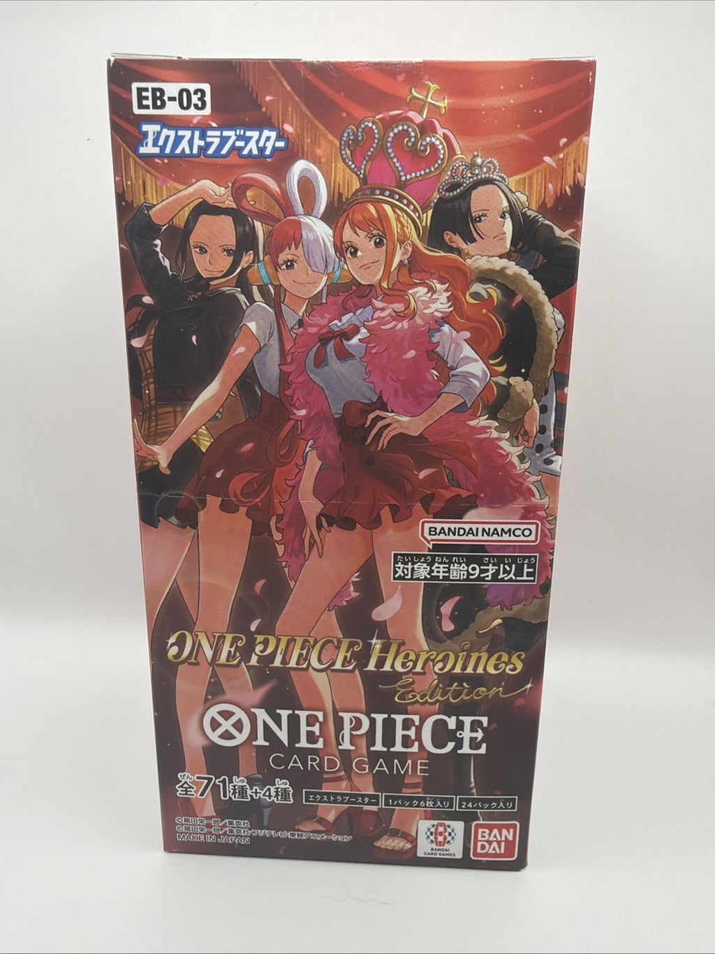 ONE PIECE Card Game Booster Box EB-03 Heroines Edition Japanese Sealed FREE SHIP