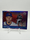 2025 Topps Chrome Platinum Anniversary - Edwin Diaz #121 Vibrations Refractor...