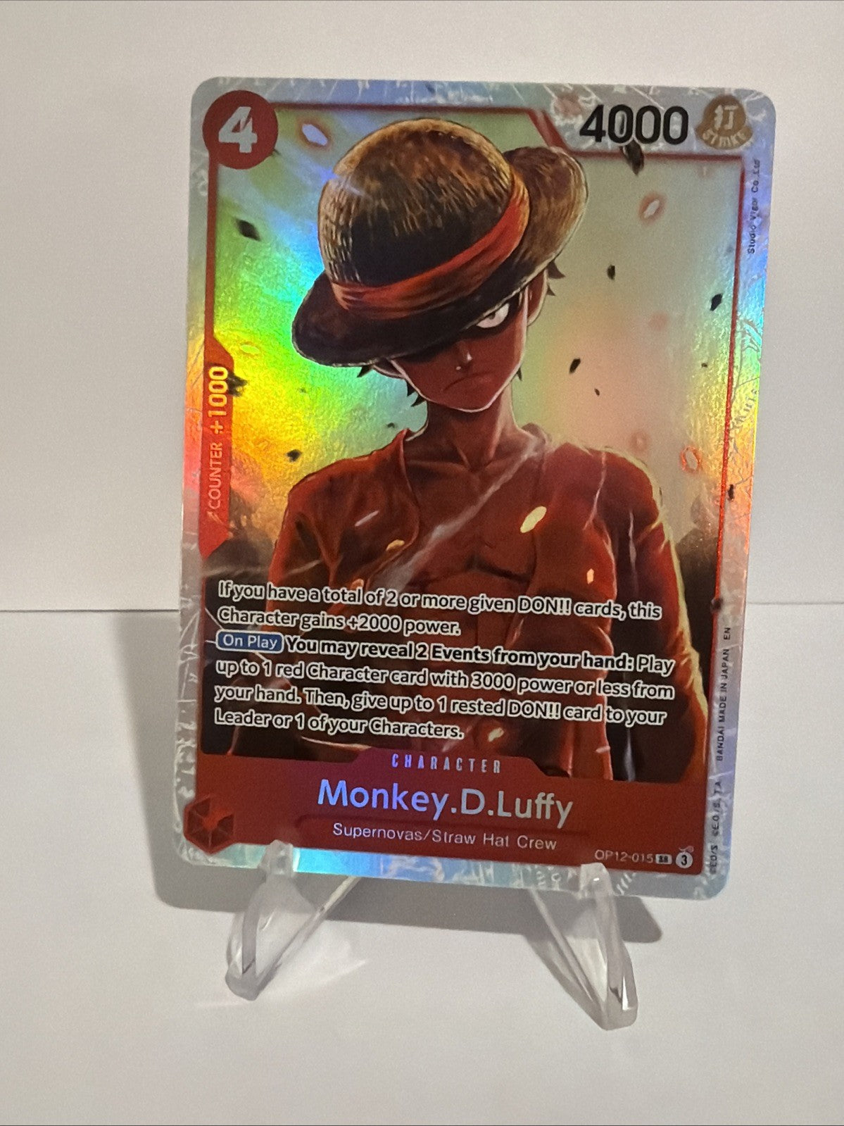 Monkey.D.Luffy OP12-015 Legacy of the Master Foil