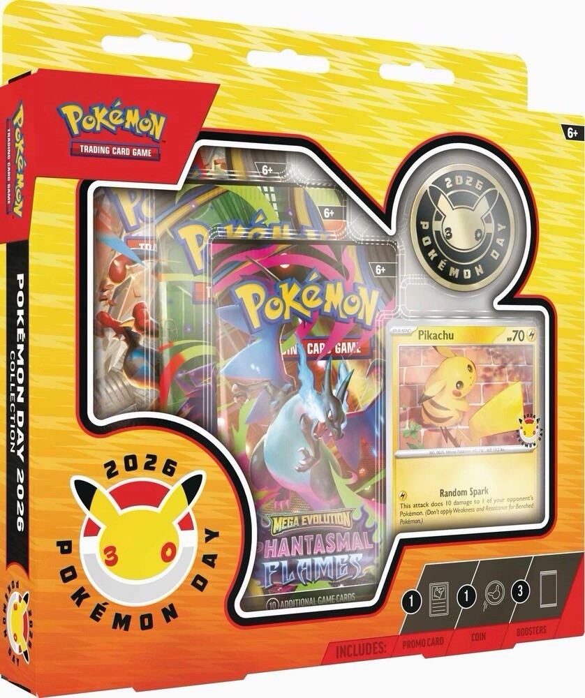 Pokemon Day 2026 Collection Box 30th Anniversary Sealed New TCG Pikachu Promo