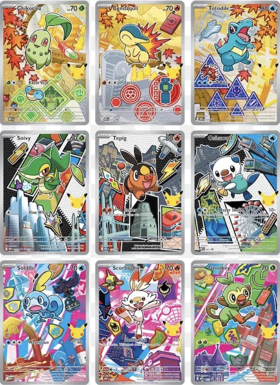 Pokemon First Partner Illustration Collection Complete 27 Card Promo Set 2026