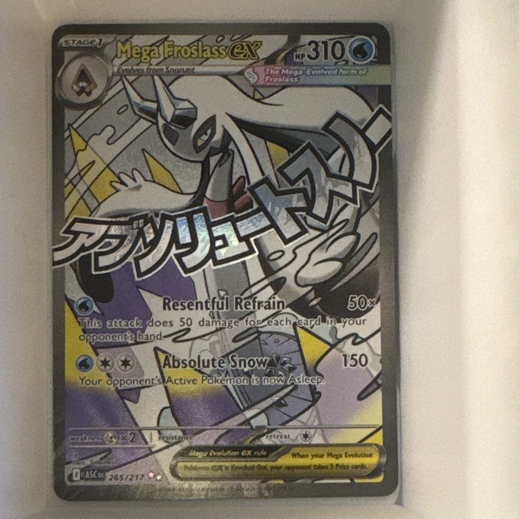 Mega Froslass ex 265/217 SIR Special Illustration Rare Pokémon Mega Evolution