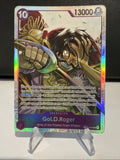 One Piece Gol.D. Roger OP13-064 SR Alt Art Parallel Japanese OP13 Near Mint