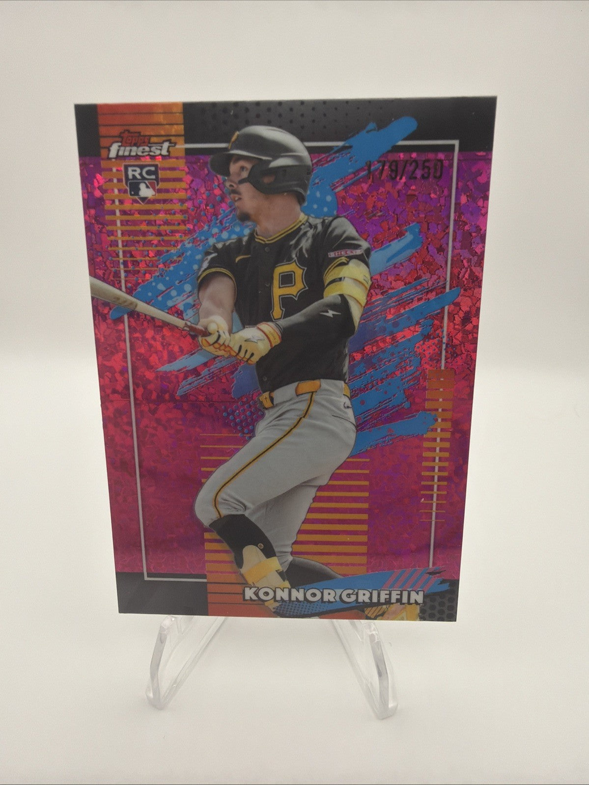 2026 Topps Finest Konnor Griffin Pink Mini Diamond RC /250