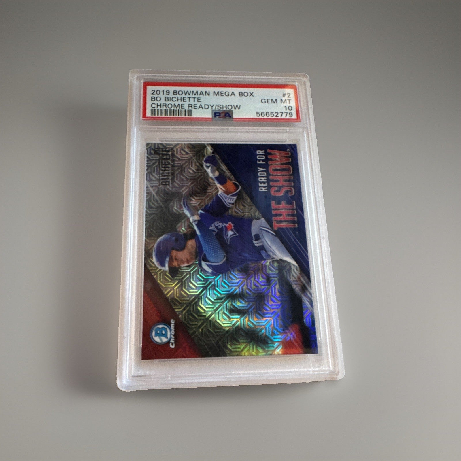 2019 Bowman Mega Box Bo Bichette Ready For The Show #RFTS-2 PSA 10 Gem Mint