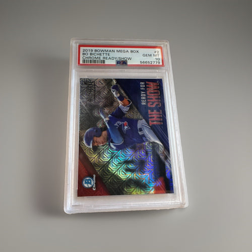 2019 Bowman Mega Box Bo Bichette Ready For The Show #RFTS-2 PSA 10 Gem Mint