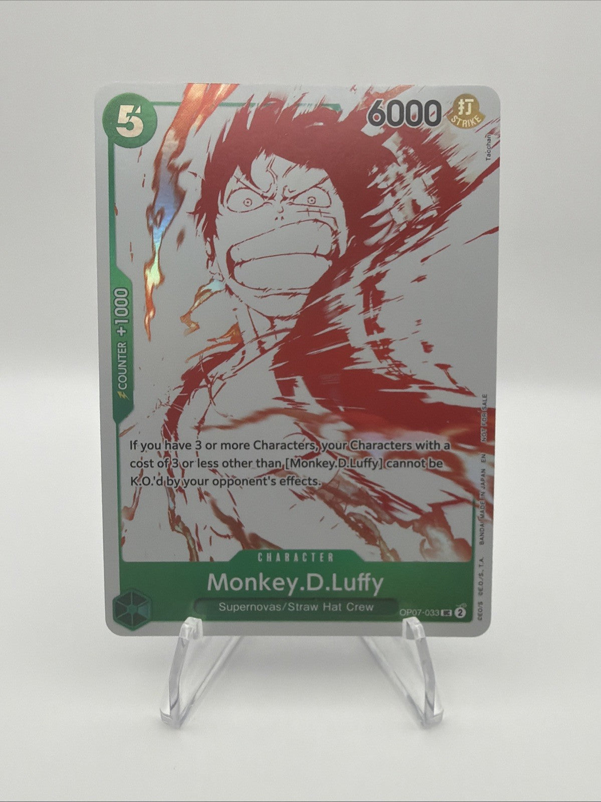 Monkey.D.Luffy - OP07-033 (3rd Anniversary Treasure Campaign Pack) OP07-033 One