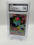 2025 Pokemon Ivysaur 134/132 Mega Evolution Illustration Rare CGC 10