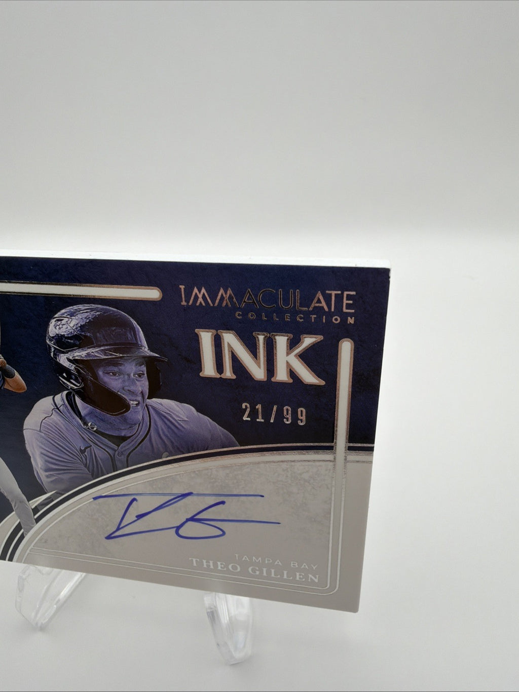 2026 Panini Immaculate Theo Gillen Immaculate Ink Auto /99 II-TG Rays