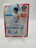 2025 Panini Prospect Edition Max Williams Auto Red Power /99 #17 Miami