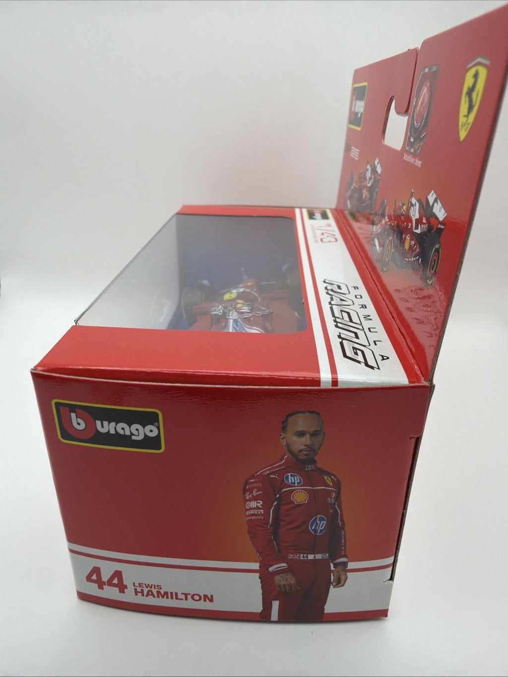 FERRARI SF-25 #44 HAMILTON FORMULA ONE F1 (2025) 1/43 MODEL BY BBURAGO 36853 LH