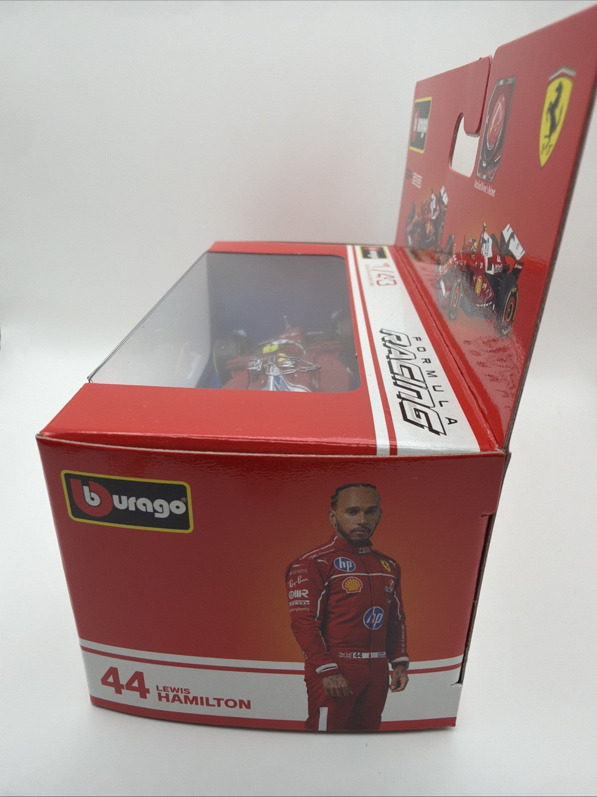 FERRARI SF-25 #44 HAMILTON FORMULA ONE F1 (2025) 1/43 MODEL BY BBURAGO 36853 LH