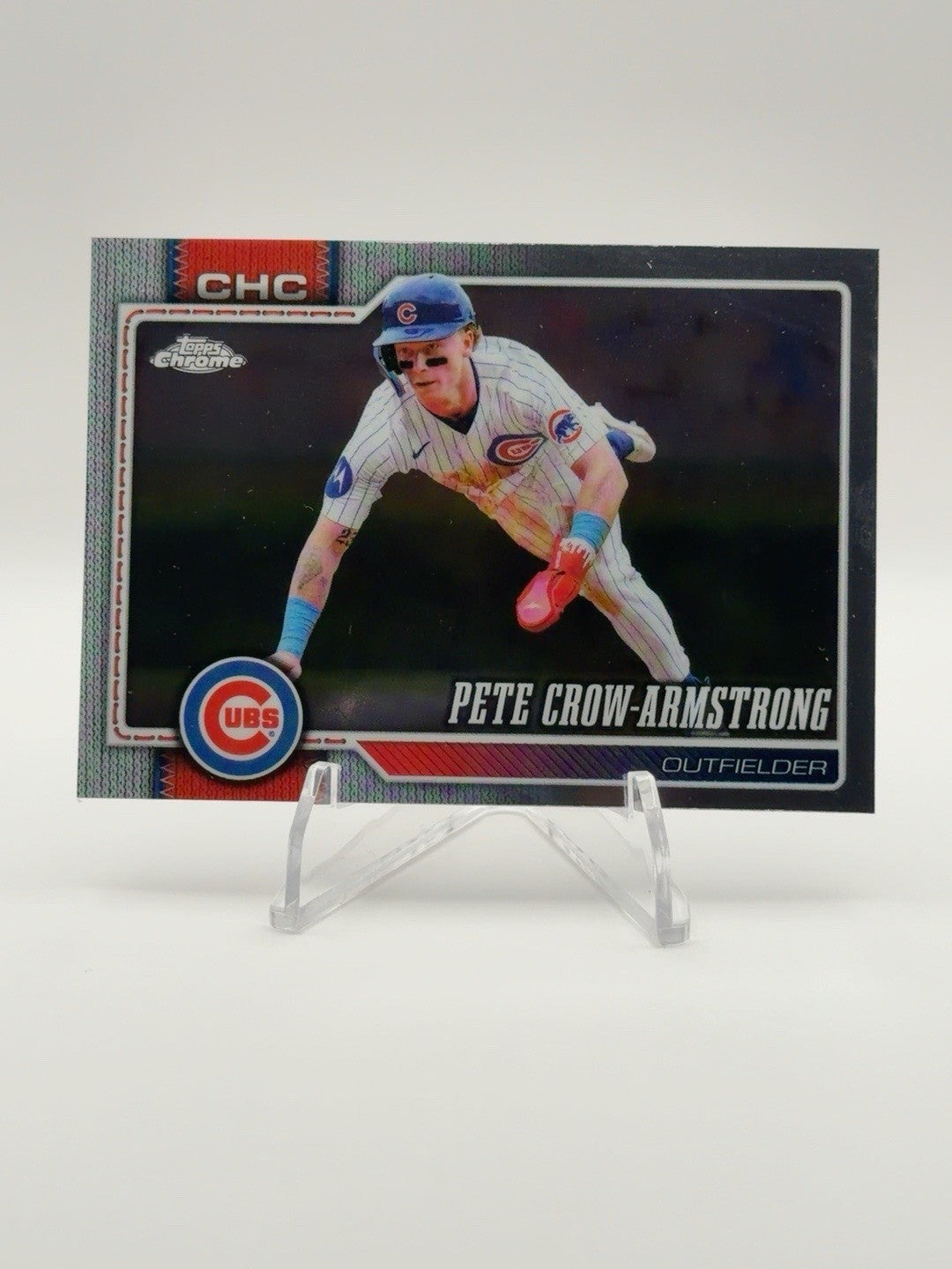 2026 Topps Chrome Pete Crow-Armstrong #45 Refractor – Chicago Cubs