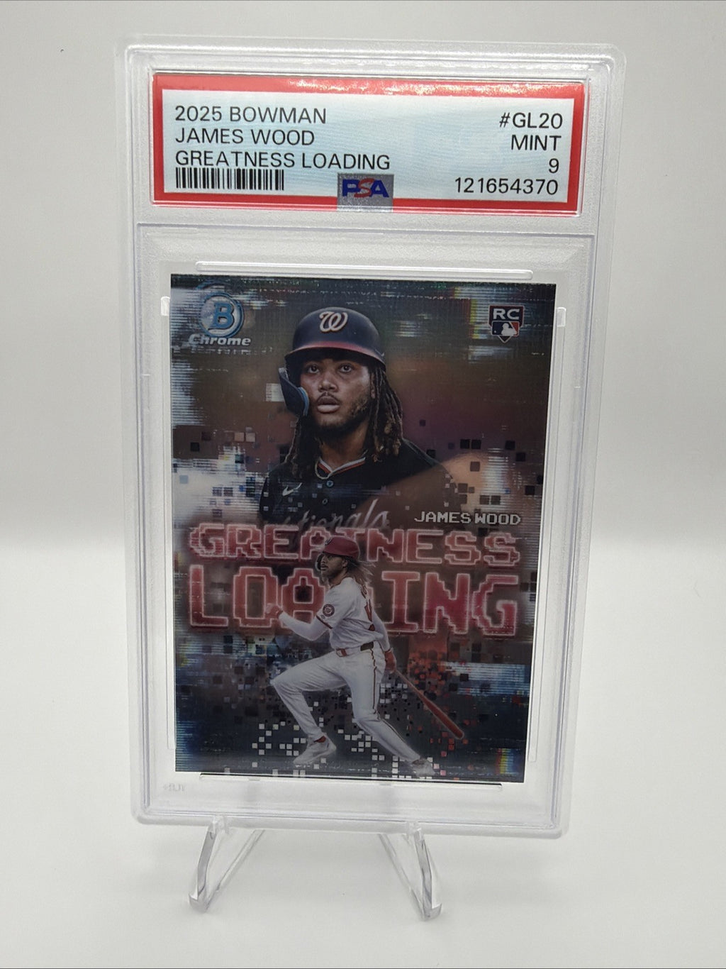 2025 Bowman - Greatness Loading James Wood #GL-20 (RC)