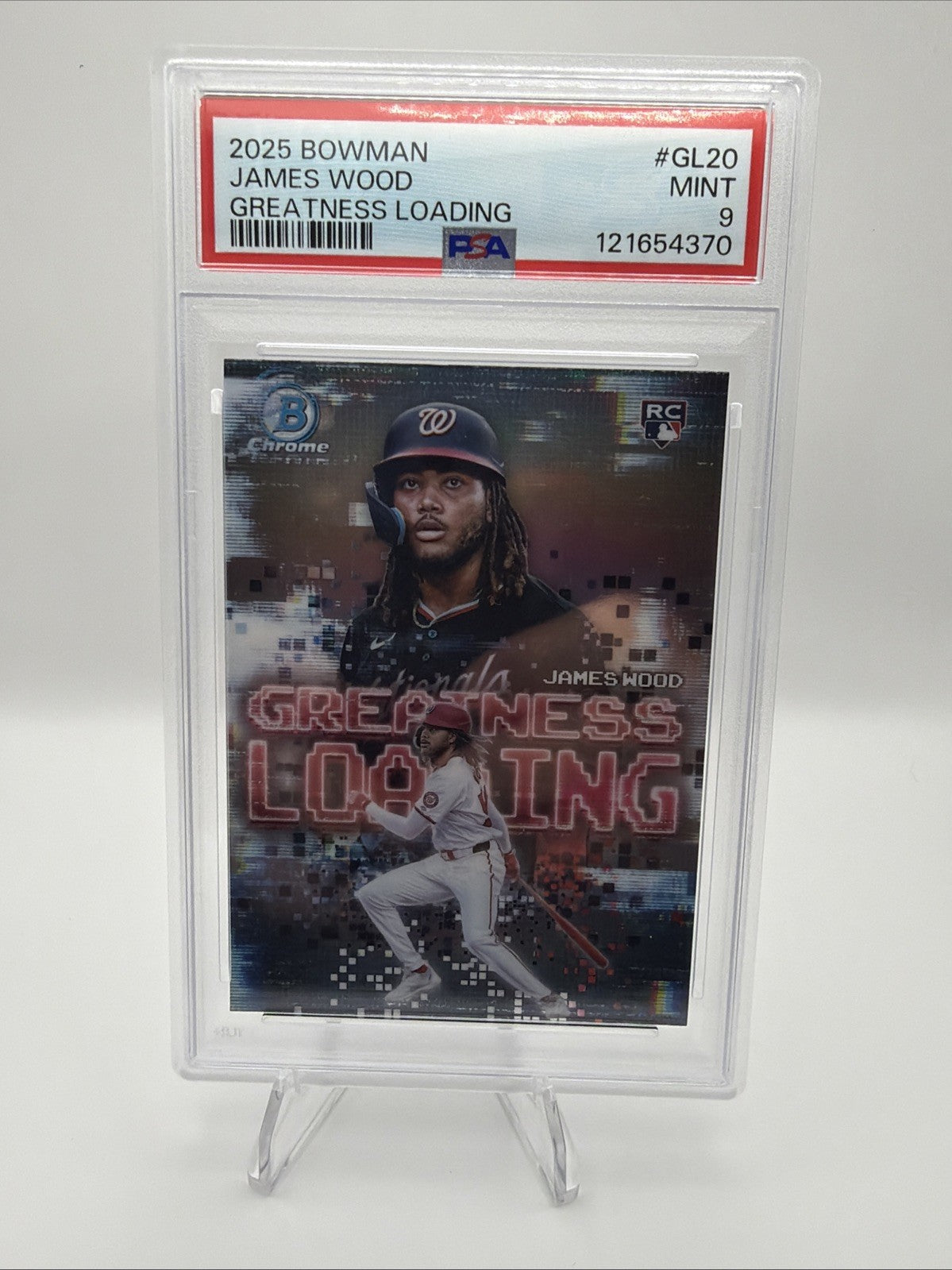 2025 Bowman - Greatness Loading James Wood #GL-20 (RC)