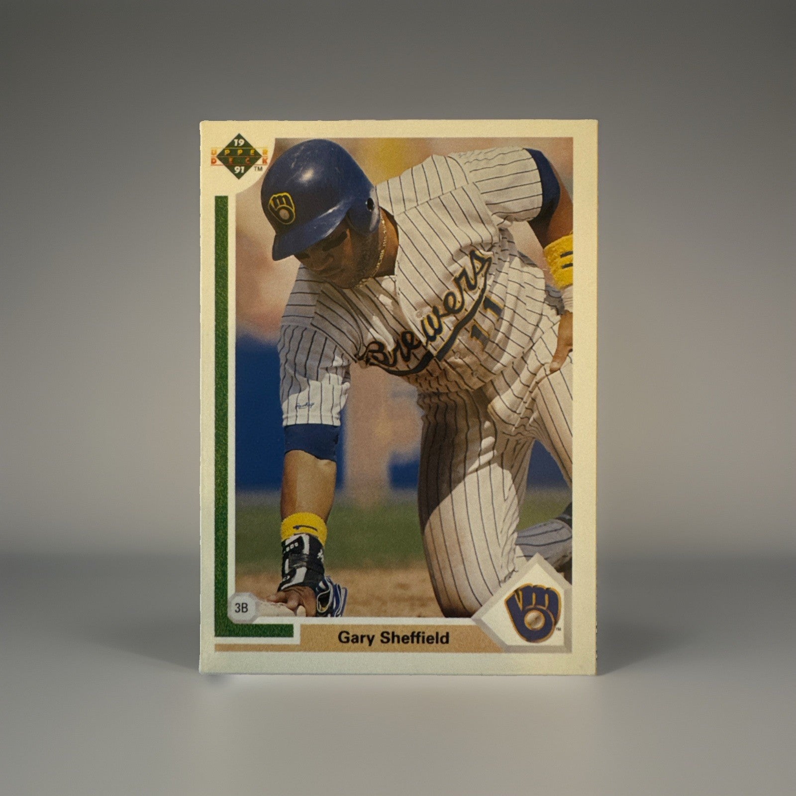 1991 UPPER DECK #266 GARY SHEFFIELD – MILWAUKEE BREWERS
