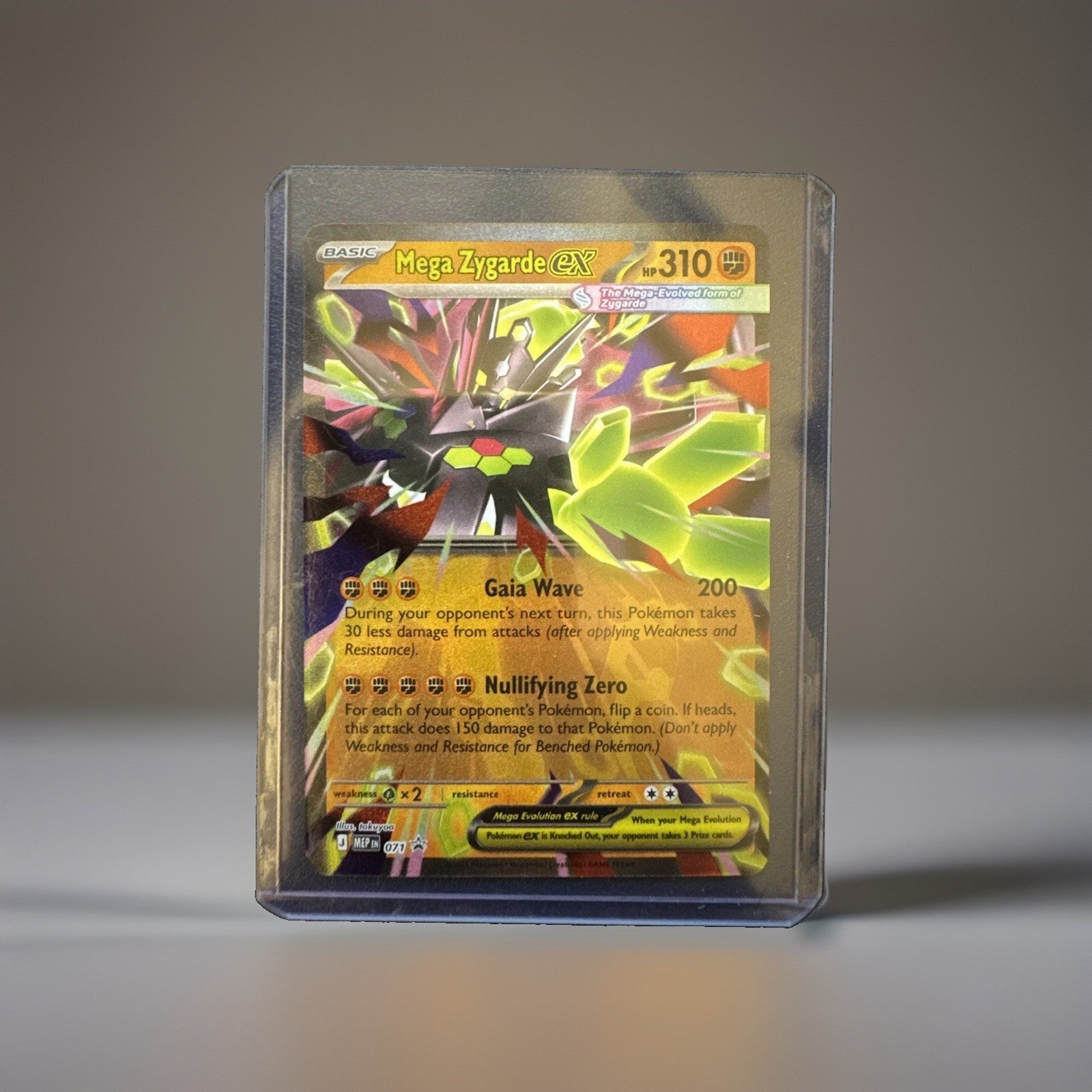 Mega Zygarde ex 071 Me: Mega Evolution Promo Holo