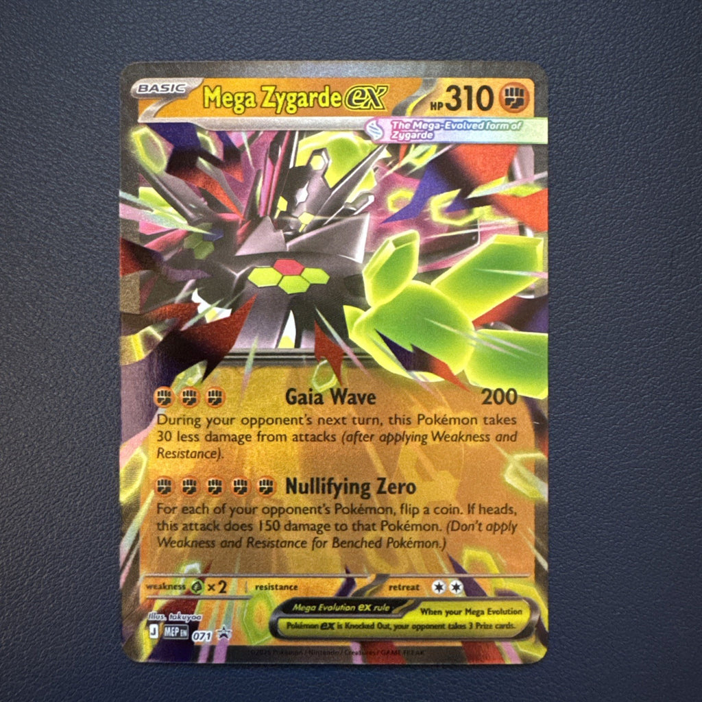 Mega Zygarde ex 071 Me: Mega Evolution Promo Holo