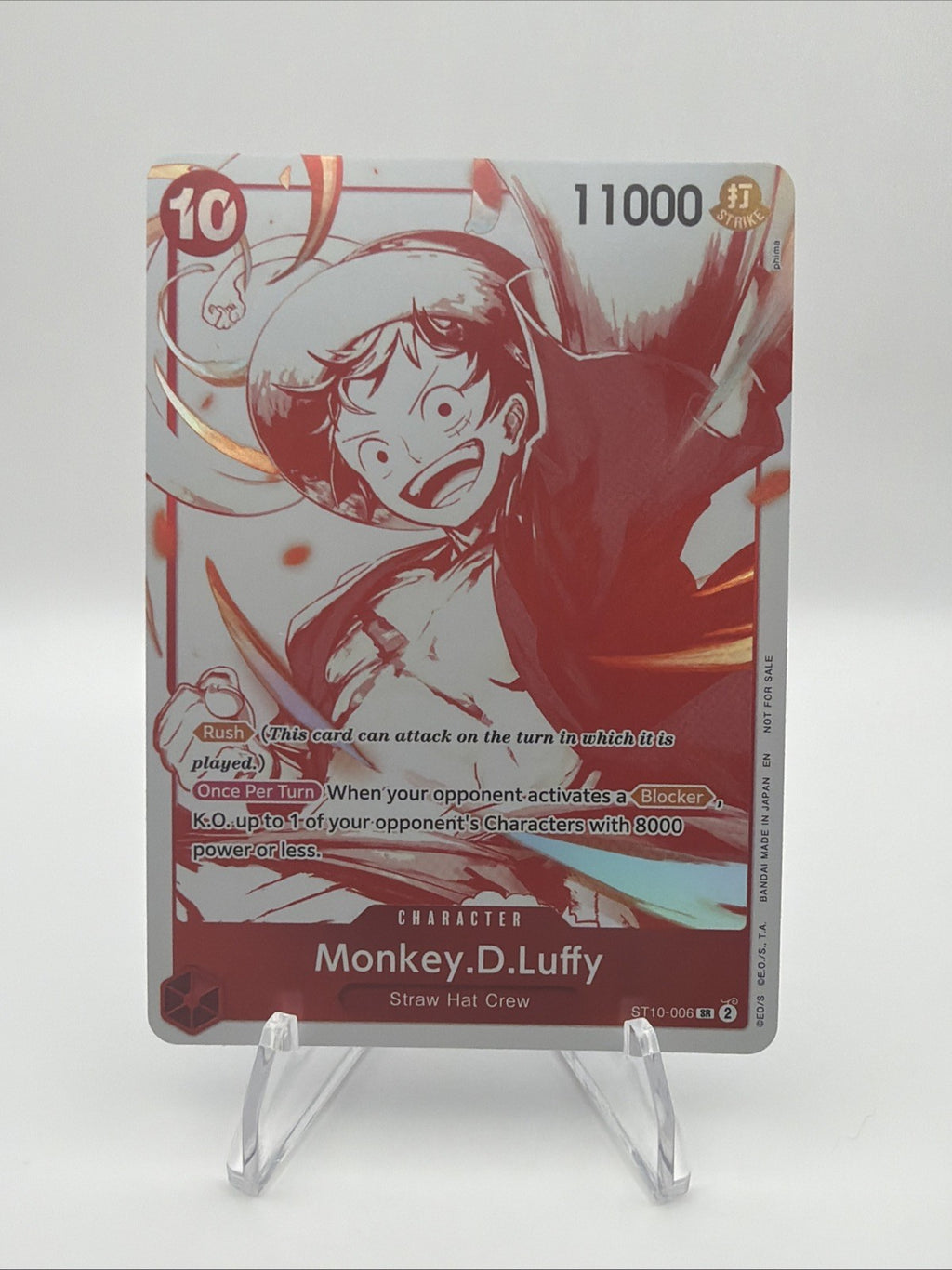 Monkey.D.Luffy - ST10-006 (3rd Anniversary Treasure Campaign Pack) ST10-006 One