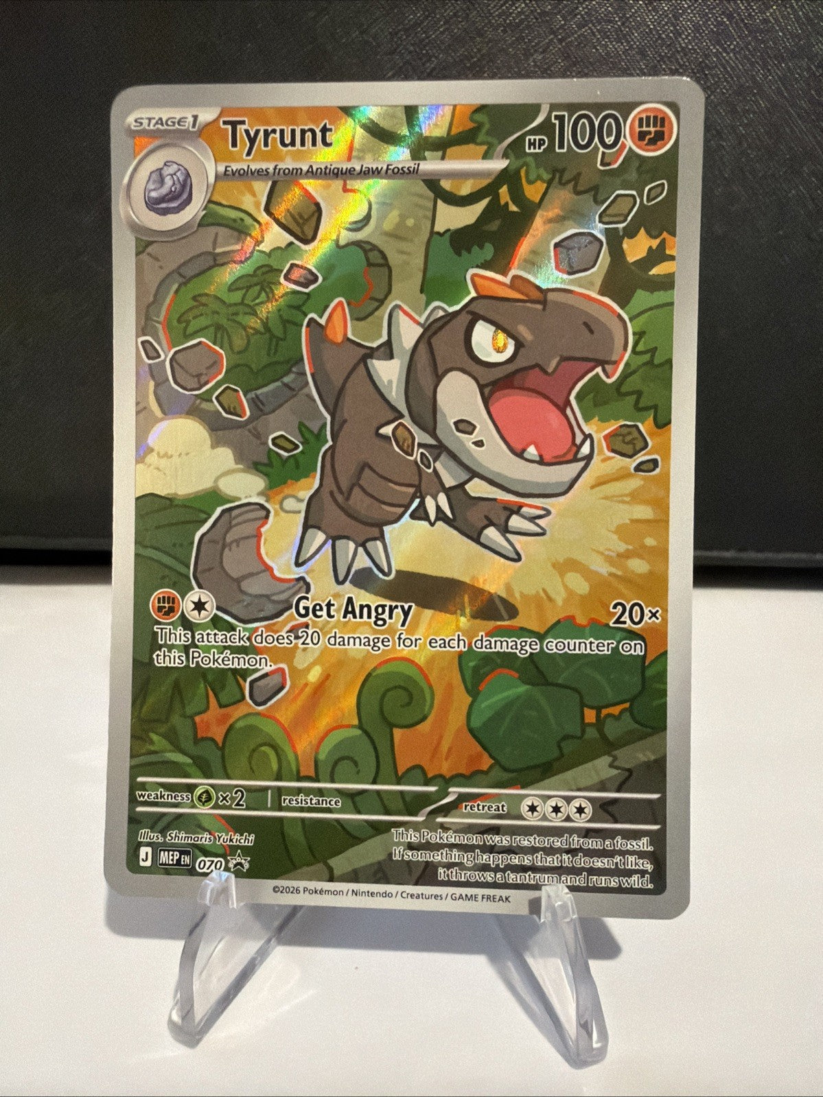 Tyrunt 070 Me: Mega Evolution Promo Holo