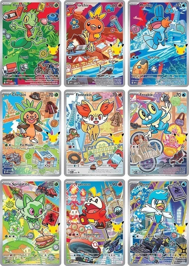 Pokemon First Partner Illustration Collection Complete 27 Card Promo Set 2026