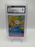 Rowlet 043 MEP First Partner Collection CGC 9  2026 Pokemon Card
