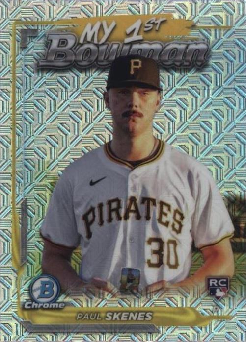 2024 Bowman Chrome My 1st Bowman Paul Skenes PSA 10 Gem Mint RC #36 Pirates